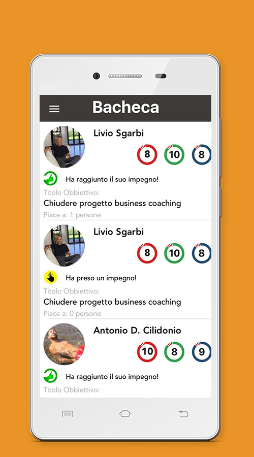Mobile app for Personal coaches screenshot 4